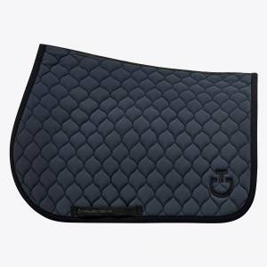 Tapis de selle Circular Quilted GRIS FONCE - CAVALLERIA TOSCANA