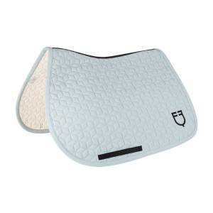 Tapis de selle Cube Quilting grey mist - EQUESTRO