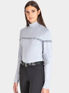 Polo manches longues Eojie - EQUILINE