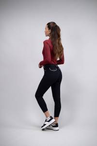 Pantalon doublé polaire Jaipur Harcour noir