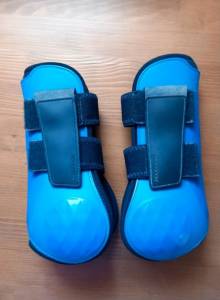 Guêtres bleues roi taille cheval