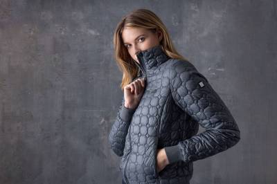 Veste bomber matelassée octogone Edae - EQUILINE