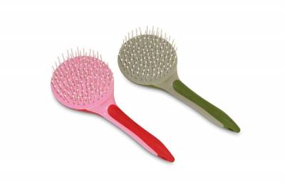Brosse queue / crinière - HFI - manche antidérapant