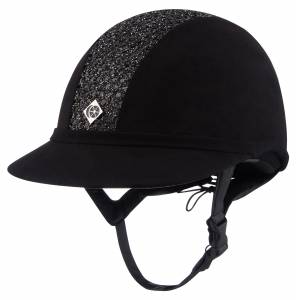 Casque SP8 Plus Microsuede / Tissu pailleté Charles Owen