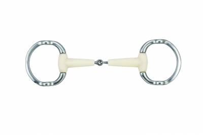 Mors releveur simple brisure - Happy Mouth - Inox et résine