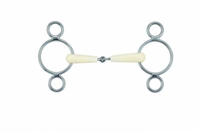 Mors pessoa 3 anneaux simple brisure - Happy mouth