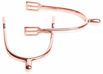 Eperon polo inox rosegold - Harrys horse - bout rond
