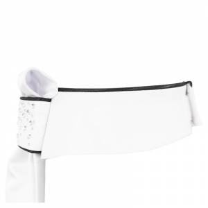 Cravate lavallière Leon - BR - satin polyester avec strass