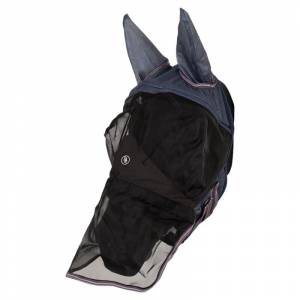 Flymask anti-mouches avec nez détachable - BR - 3D mesh