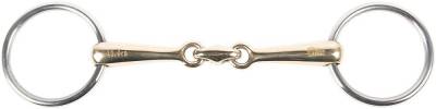 Filet de bride double brisure maillechort - Harrys horse - mors inox