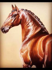 Tableau personnalis&eacute;, Horse Pilot , Cavalliera Toscana,