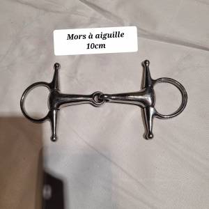 Mors à aiguille simple brisure 10cm