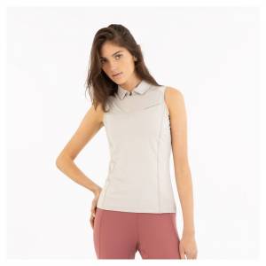 Polo Zippé Sans Manches Isa BR