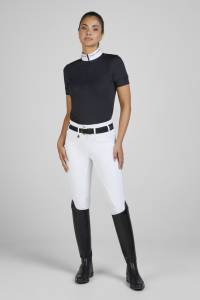 Polo Concours Manches Courtes Strass  Sports Pikeur