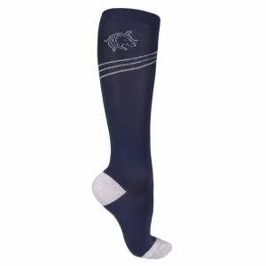 Chaussettes hautes Jaily Ombre - QHP - Lot de 2