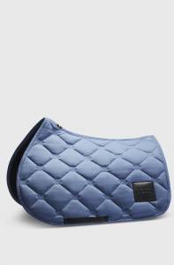 Tapis de selle solid blue horizon mixte - Boss equestrian