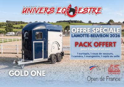 Van Gold One Origins - 1 &frac12; places&ndash; SANS PERMIS BE