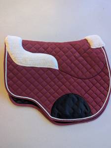 Tapis de selle Norton Bordeaux