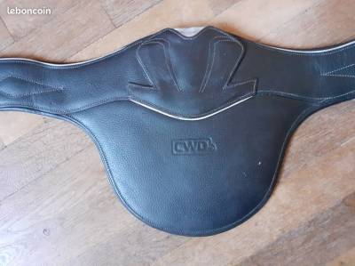 Sangle bavette CWD noire taille 140 cm