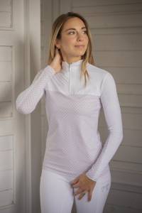 Polo de concours Debbie mesh manches longues - Pénélope collection