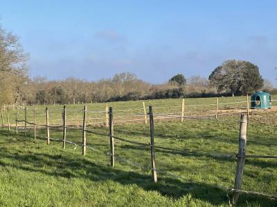 Chalet au calme ,&agrave; 2,5kms de la mer, pr&eacute; &agrave; proximit&eacute;