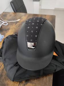 Bombe équitation Samshield neuve avec Swarovski