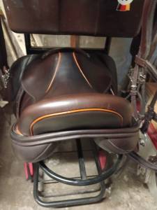 Selle Franck Baines mixte cuir top occasion 