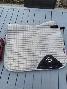 Lemieux tapis de selle & bandes gris