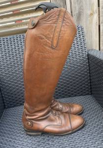 Bottes d’équitation cuir Ferro di Cavallo T37 