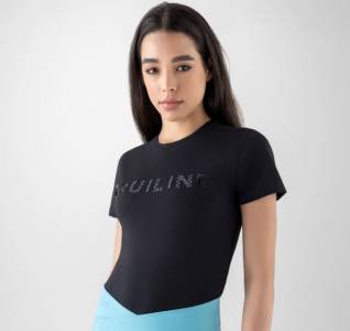T-shirt strass Equiline - femme - tissu doux et respirant