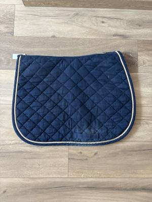Tapis dyon marine/ ecru