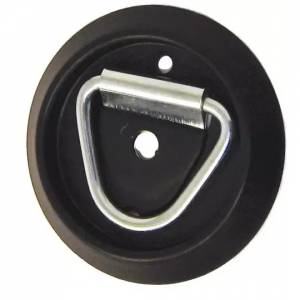 Anneau d'ancrage et attache - acier et plastique