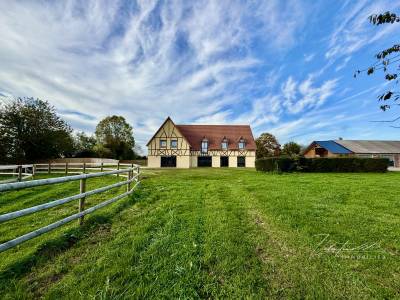 EXCEPTIONNEL HARAS DE 10 HECTARES AUX PORTES DE DEAUVILLE