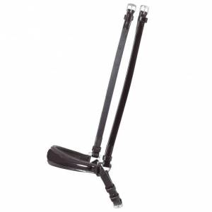 Muserolle allemande vernie - SD Design - Cuir brillant