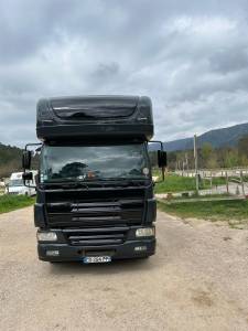 Camion DAF 8 places chevaux + home car