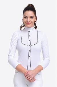 Polo de concours équestre GENTLE RIVER - Cavalliera - Manches longues