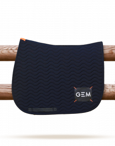 Tapis de selle GEM Touc touc - GEM - Matelassage vagues