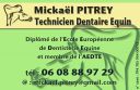 Mickael Pitrey - TECHNICIEN DENTAIRE EQUIN