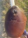 Sangle bavette cuir 