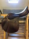 Selle marron Equiline taille 18