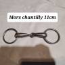 Mors chantilly simple brisure metal 11cm