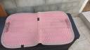 Tapis rose pâle équithème 
