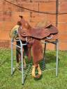 Selle western reining Teskey’s full tooling