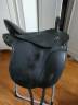 selle trekker cuir avec sa  sangle cuir 50 cm