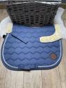 Tapis de selle bleu Félix Bühler