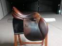 Selle forestier marron taille 17,5, modèle Segonzac 