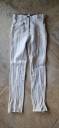 Pantalon d'équitation blanc de concours