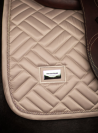 Tapis de selle Modern Sand - EQUESTRIAN STOCKHOLM - Tissu respirant