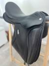 Selle de Dressage Zaldi Sanjorge Plana 17,5 - Cuir