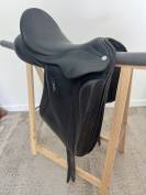 Selle de Dressage Zaldi Sanjorge Plana 17,5 - Cuir